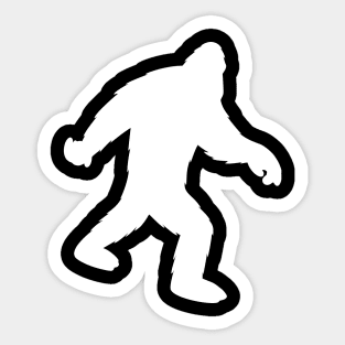 Bigfoot | Sasquatch Shirt | Running BigFoot | I Believe Sticker